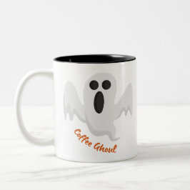 Taza Bicolor Coffee Ghoul, Coffee Ghost
