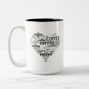 Taza Bicolor Coffee Lovers Mug