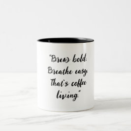Taza Bicolor Coffee Lovers Mug