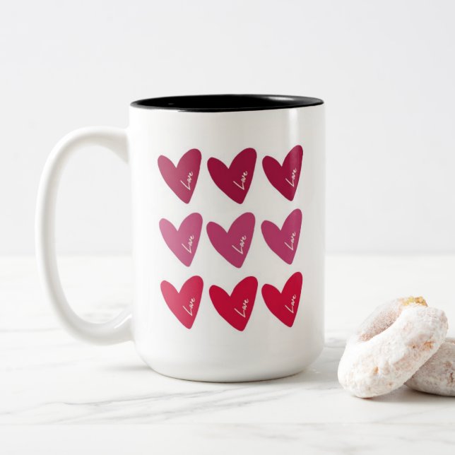 Taza Bicolor Coffee Mug (Con donut)