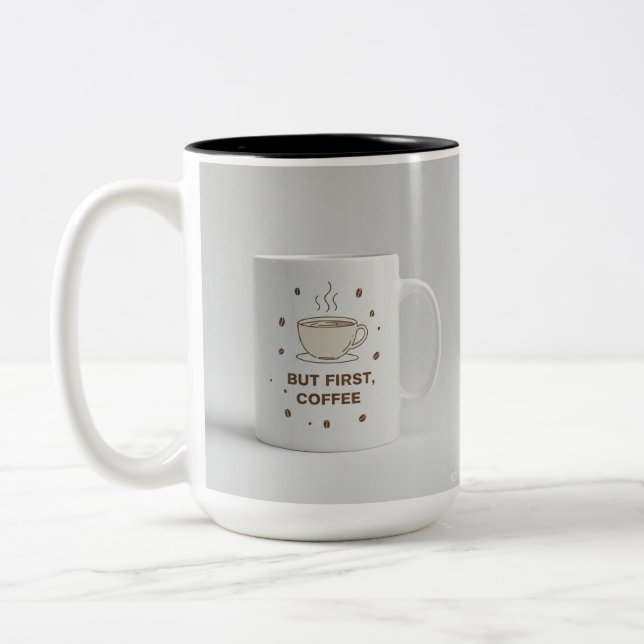Taza Bicolor Coffee Mug (Izquierda)