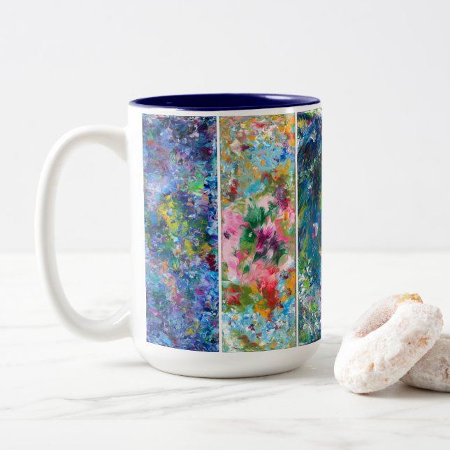 Taza Bicolor Coffee Mug (Con donut)