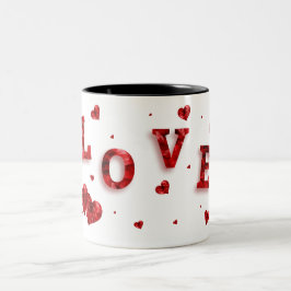 Taza Bicolor Coffee Mug - Amor