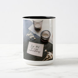 Taza Bicolor Coffee Mug, Cacao caliente