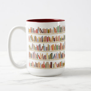 Taza Bicolor Coffee Mug de Booklover