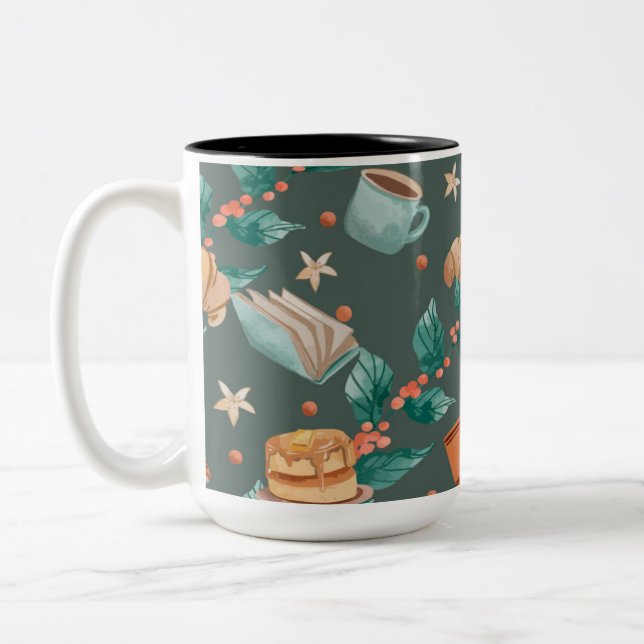 Taza Bicolor Coffee Mug design  (Izquierda)