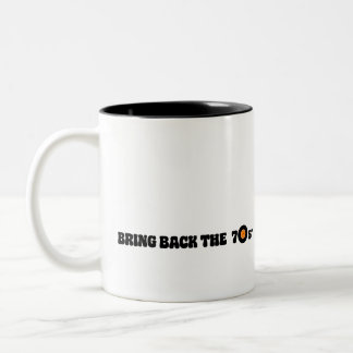 Taza Bicolor Coffee Mug Devolver los años 70
