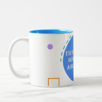 Taza Bicolor Coffee Mug Gracioso Positivo