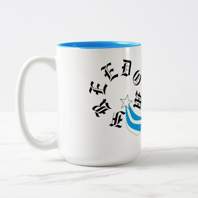 Taza Bicolor Coffee Mug : Libertad (Izquierda)