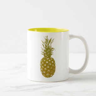 Taza Bicolor Coffee Mug piña