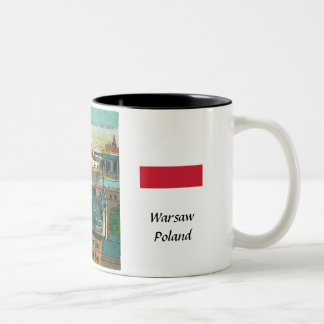 Taza Bicolor Coffee Mug Warsaw, Polonia