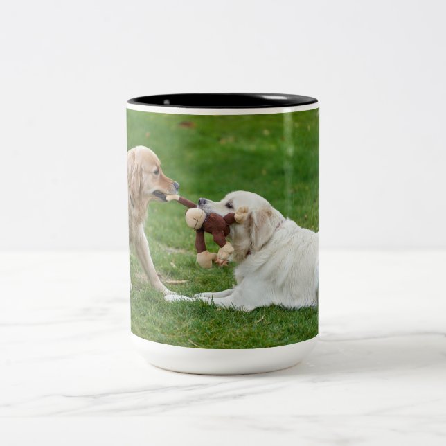 Taza Bicolor Coffee Mugs, Cacao caliente (Centro)