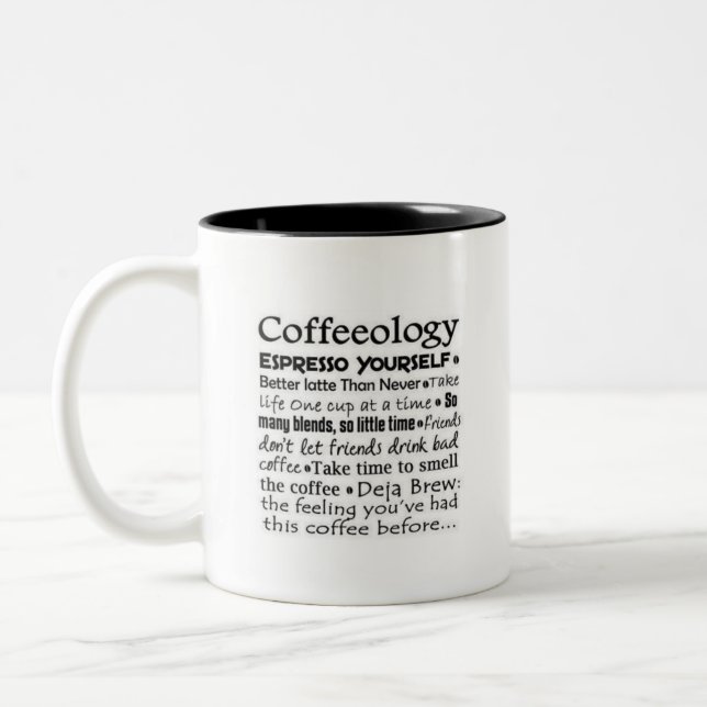 Taza Bicolor Coffeeology (Izquierda)