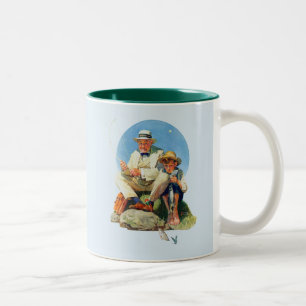 Taza Bicolor Cogida el grande