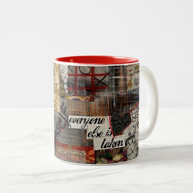Taza Bicolor Colección Be You (Anverso derecho)
