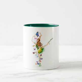 Taza Bicolor Colección de hadas