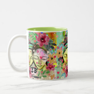 Taza Bicolor Colección de mejores amigos
