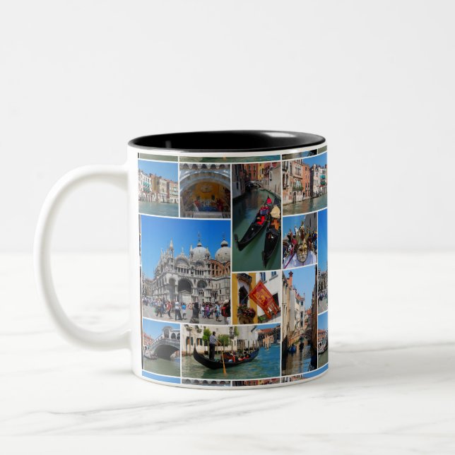 Taza Bicolor Colección de Venecia (Izquierda)
