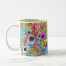 Taza Bicolor Colección Halcyon Days