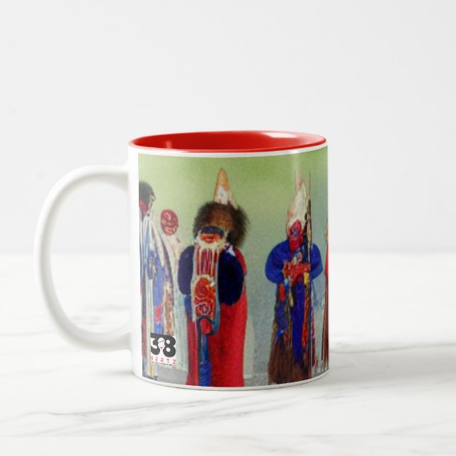 Taza Bicolor Colección india estadounidense (Izquierda)