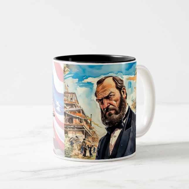 Taza Bicolor Colección presidencial (Anverso derecho)