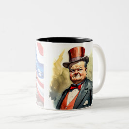Taza Bicolor Colección presidencial