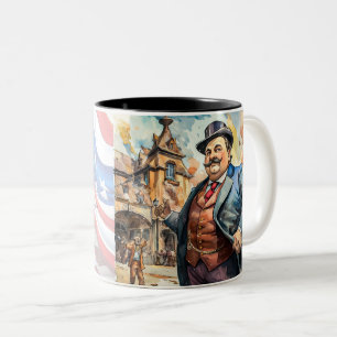 Taza Bicolor Colección presidencial