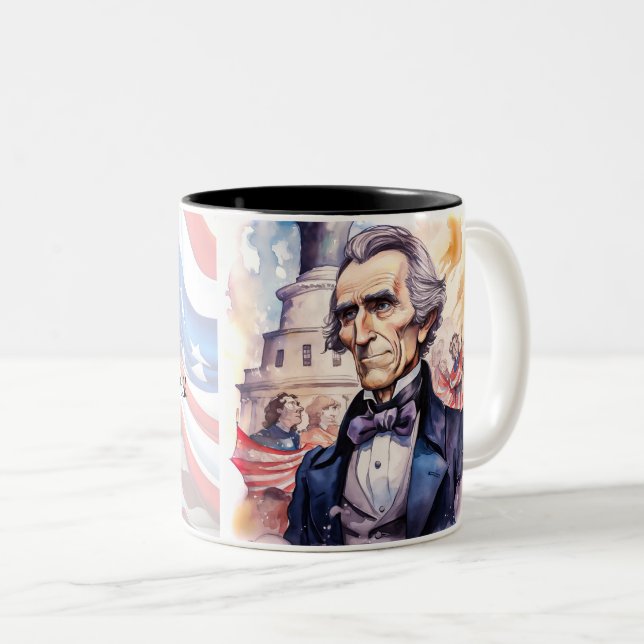 Taza Bicolor Colección presidencial (Anverso derecho)