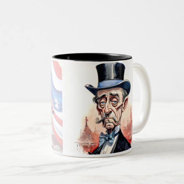 Taza Bicolor Colección presidencial (Anverso derecho)