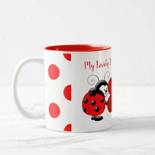 TAZA BICOLOR COLECCIÓN SHOPPING QUEEN