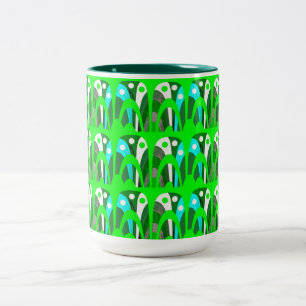 Taza Bicolor Colección verde