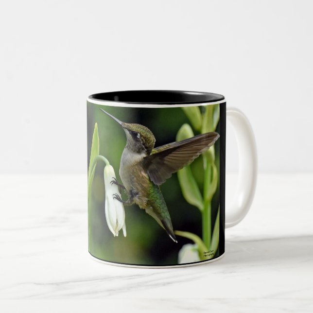 Taza Bicolor Colibrí (Anverso derecho)
