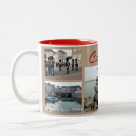 Taza Bicolor Collage de Copenhague