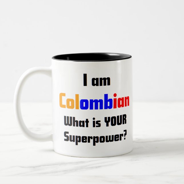 Taza Bicolor colombiano (Izquierda)