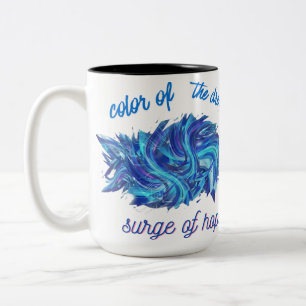 Taza Bicolor color del sueño