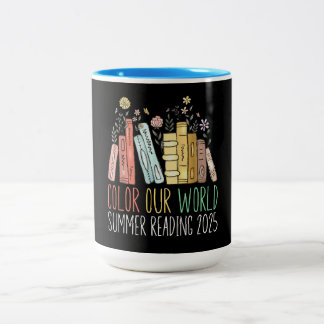 Taza Bicolor Color Nuestra Lectura Mundial De Verano 2025