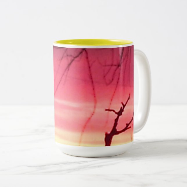 Taza Bicolor Color Perfect Gifts Vibrante Sunrise Mug (Anverso derecho)