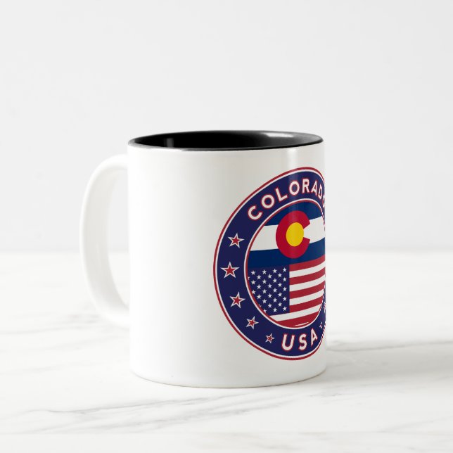 Taza Bicolor Colorado (Anverso izquierdo)