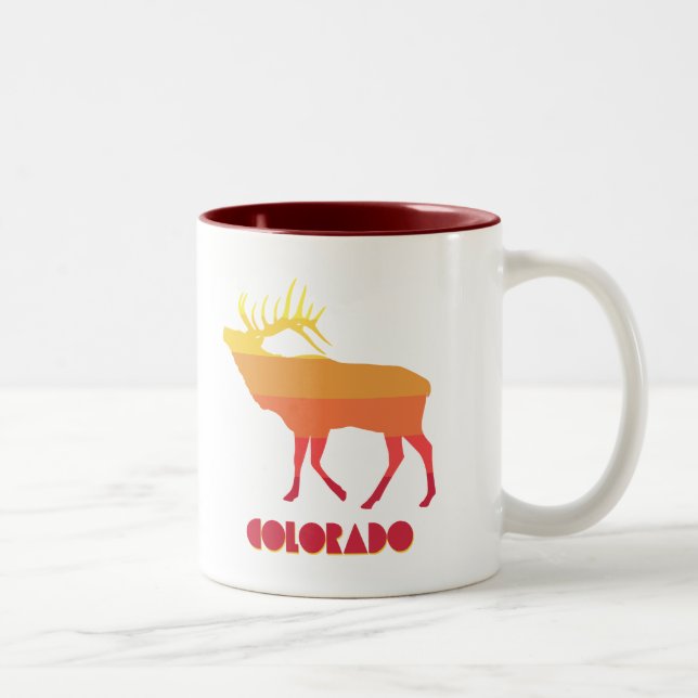 Taza Bicolor Colorado Elk (Derecha)