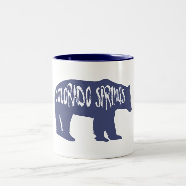 Taza Bicolor Colorado Springs Bear (Centro)