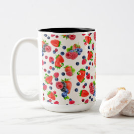 Taza Bicolor Coloridas Berries Mixtas