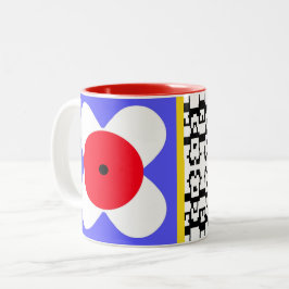 Taza Bicolor colorido y audaz CaféOlé 11oz.jarra