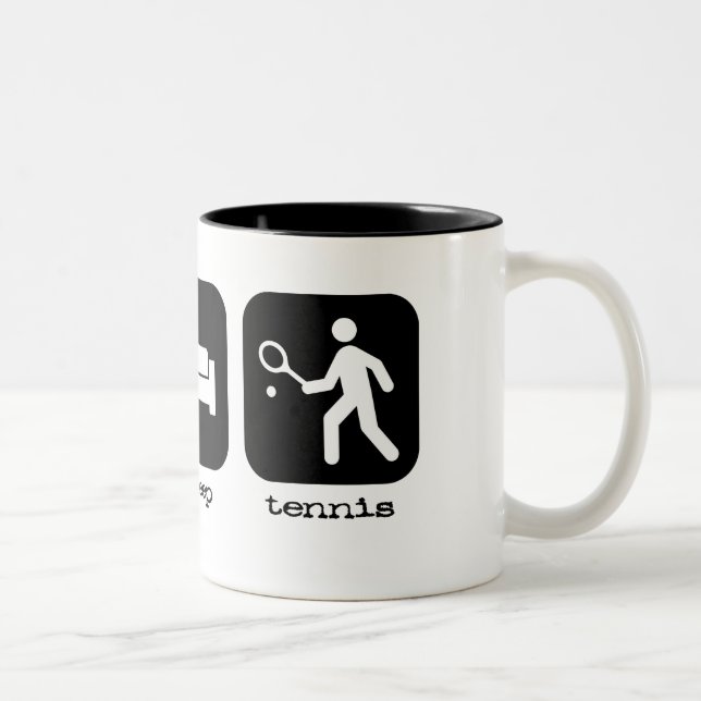 Taza Bicolor Coma el tenis del sueño (Derecha)