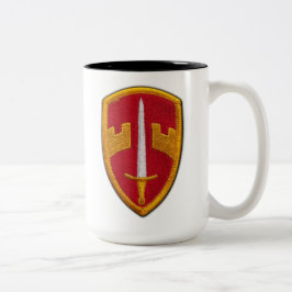 Taza Bicolor Comando militar de la ayuda, Vietnam MACV