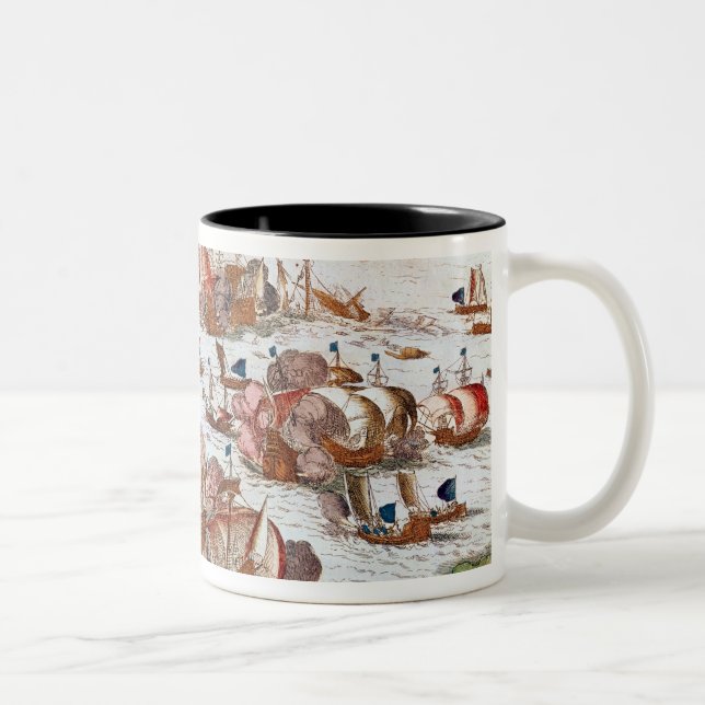 Taza Bicolor Combate naval (Derecha)