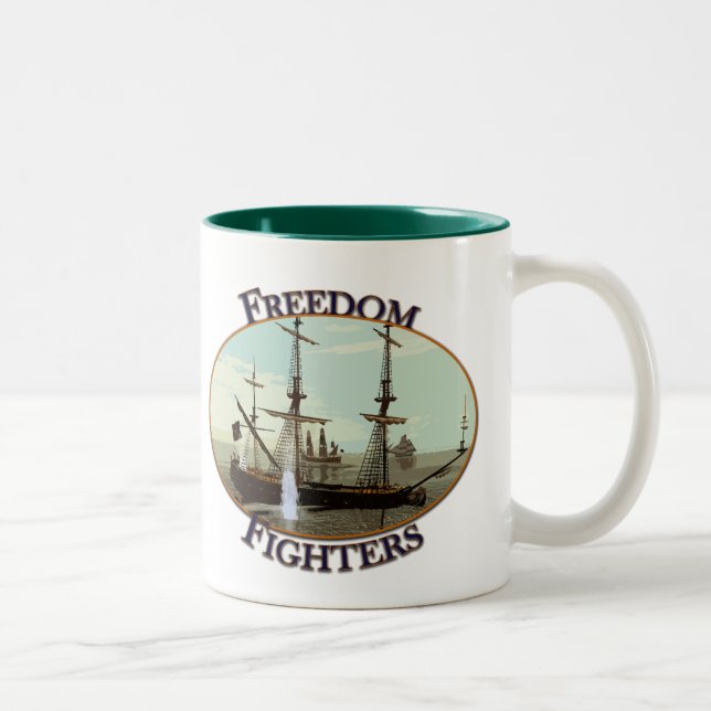 Taza Bicolor Combatientes de la libertad (Derecha)