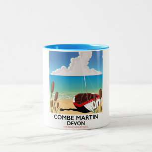 Taza Bicolor Combe Martin Devon