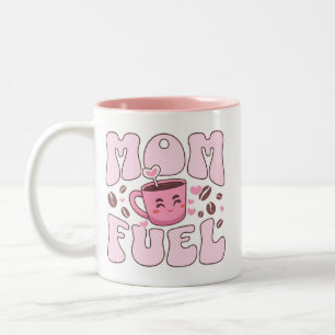 Taza Bicolor Combustible de mamá