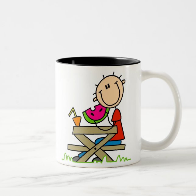 Taza Bicolor Comer sandía (Derecha)