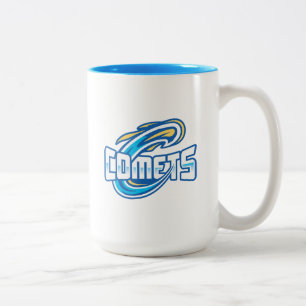 Taza Bicolor Cometas del Cottey College